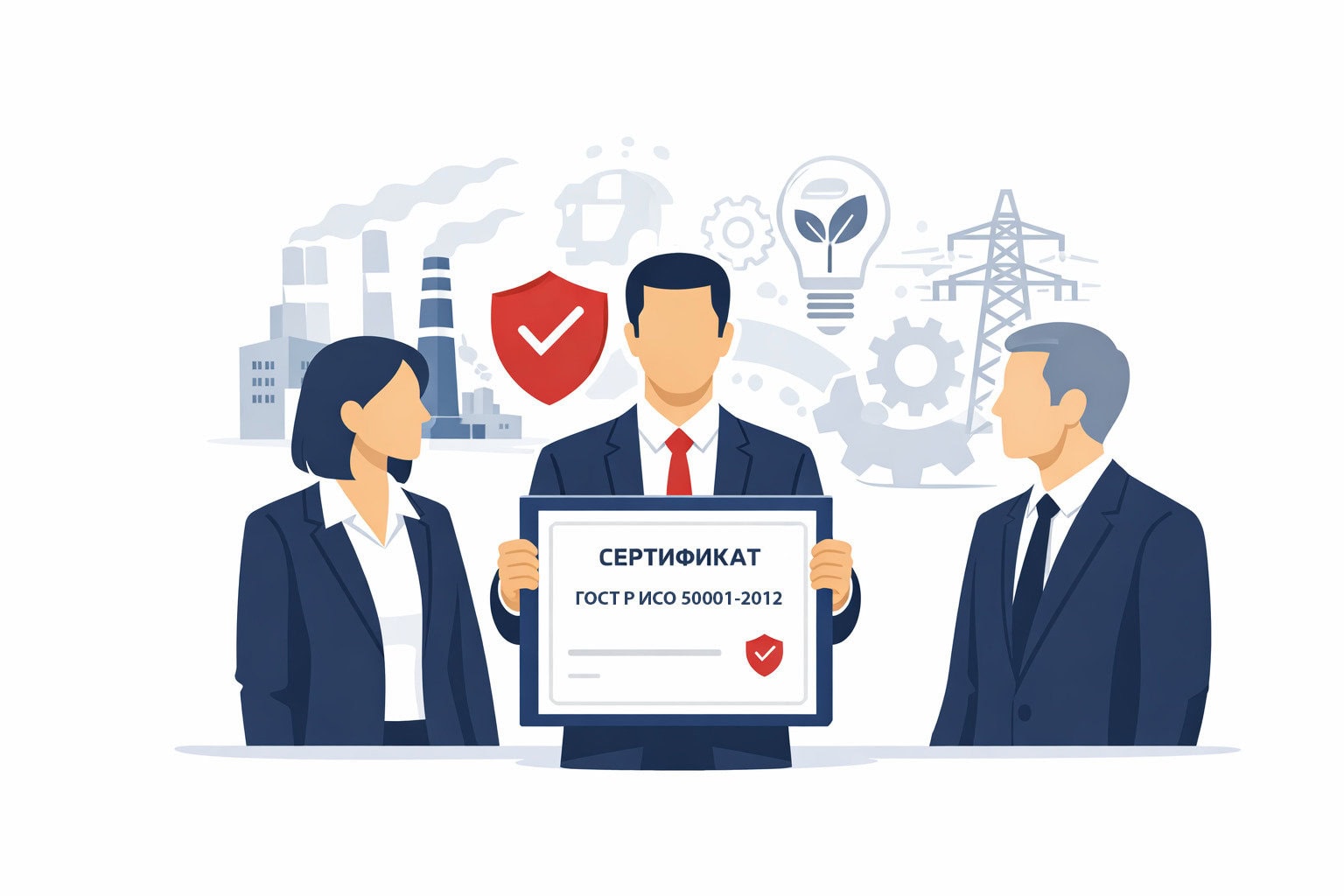 Оформление сертификата ГОСТ Р ИСО 50001-2012 в Ялте и по всему городскому округу Ялта республики Крым
