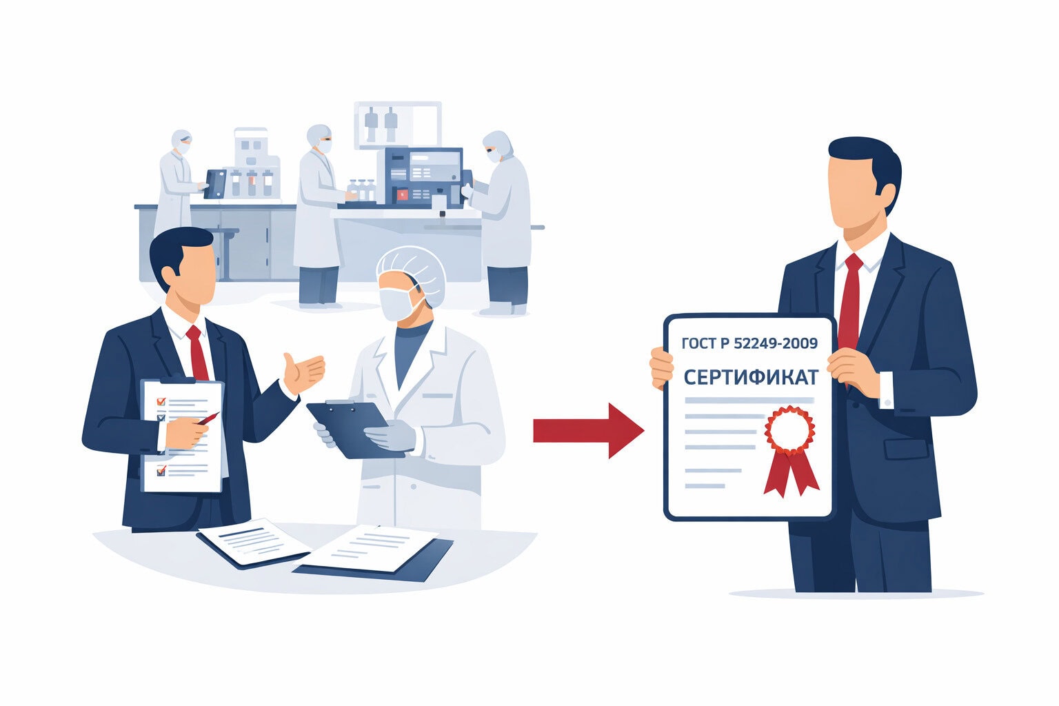 Процедура сертификации ГОСТ Р 52249-2009 в Ялте