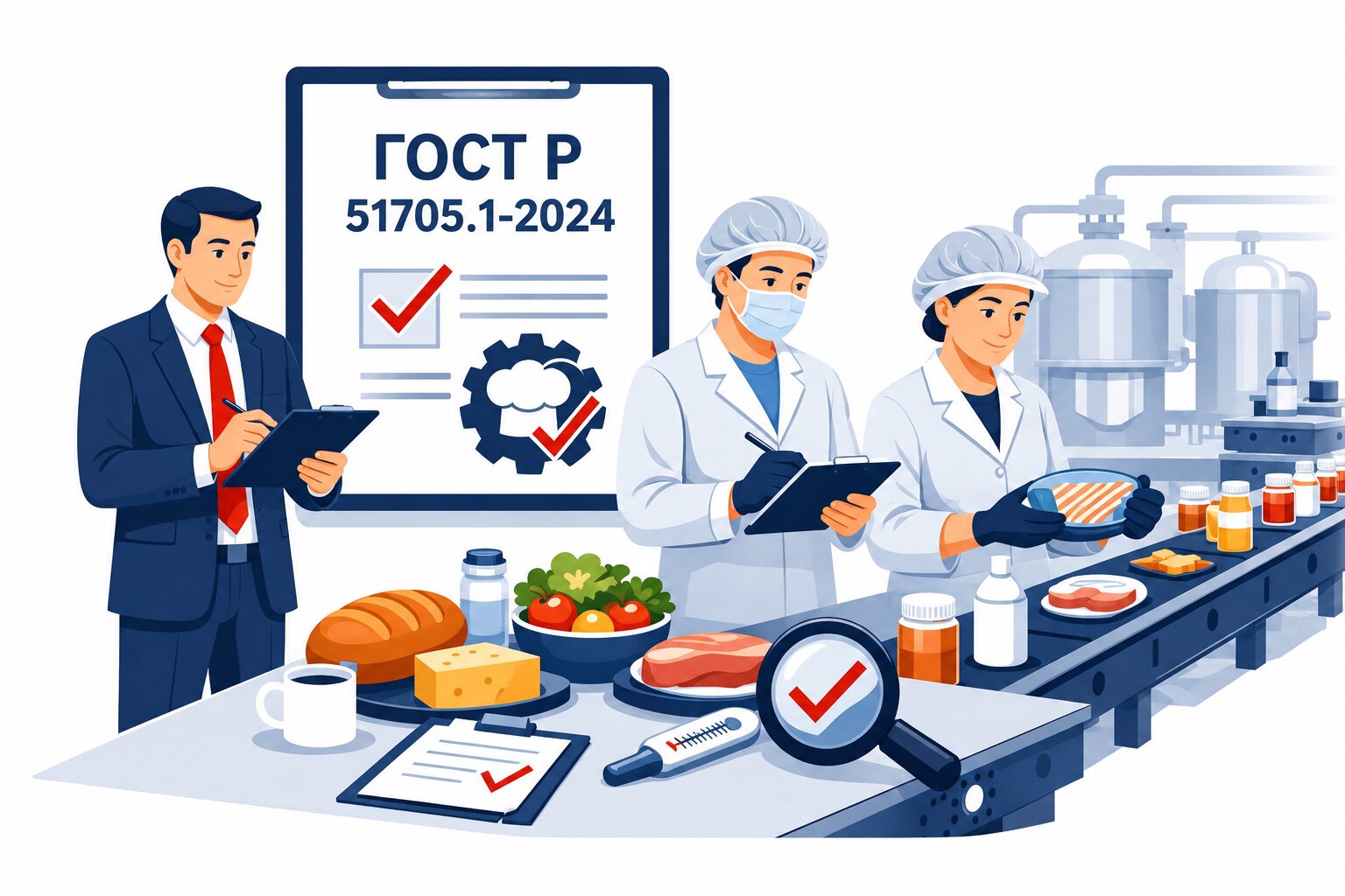 Оформление ГОСТ Р 51705.1 2024 ХАССП в Ялте