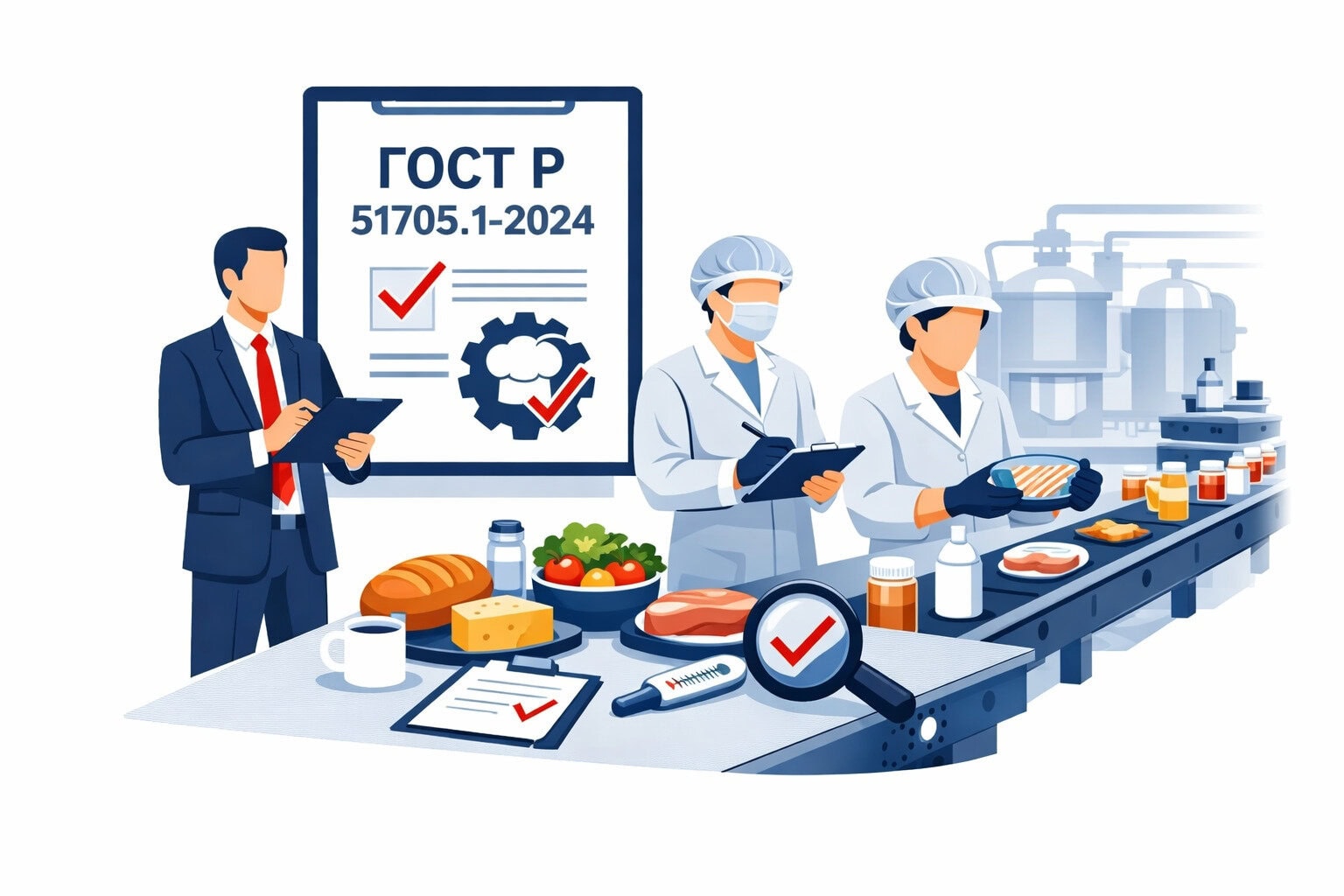 Оформление ГОСТ Р 51705.1 2024 ХАССП в Ялте